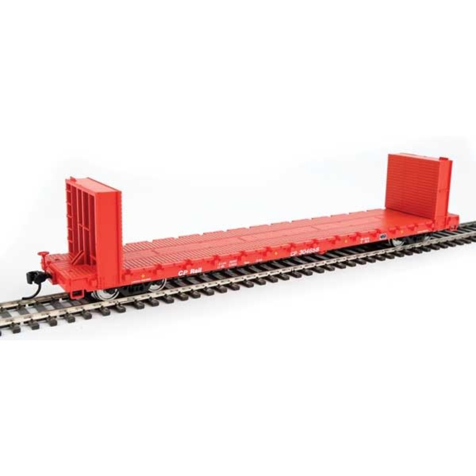 Walthers 9105870 HO 60' Bkhd Flatcar CP #304658