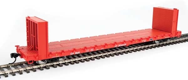 9105870 HO 60' Bkhd Flatcar CP #304658
