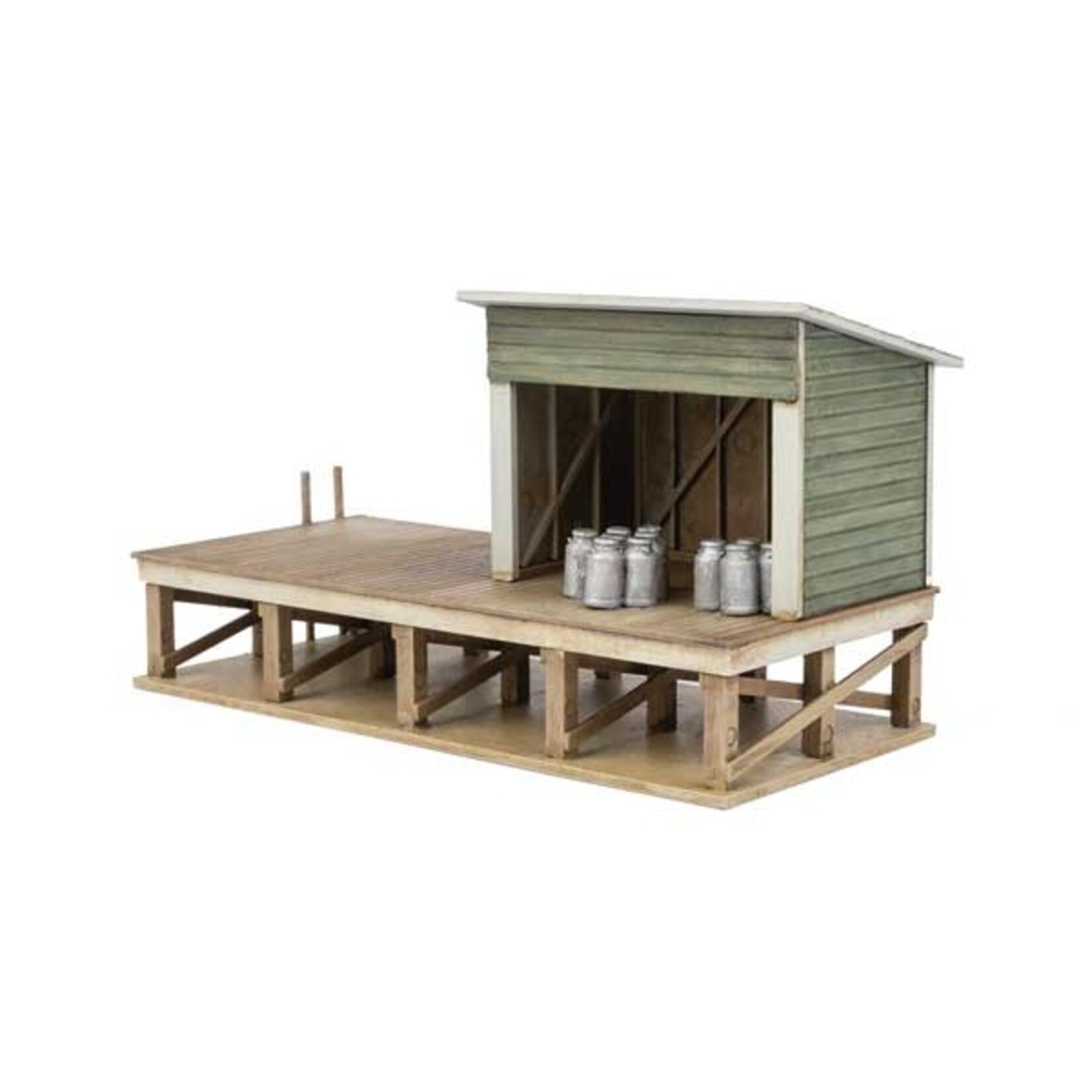 Walthers 9334062 HO Milk Platform Kit