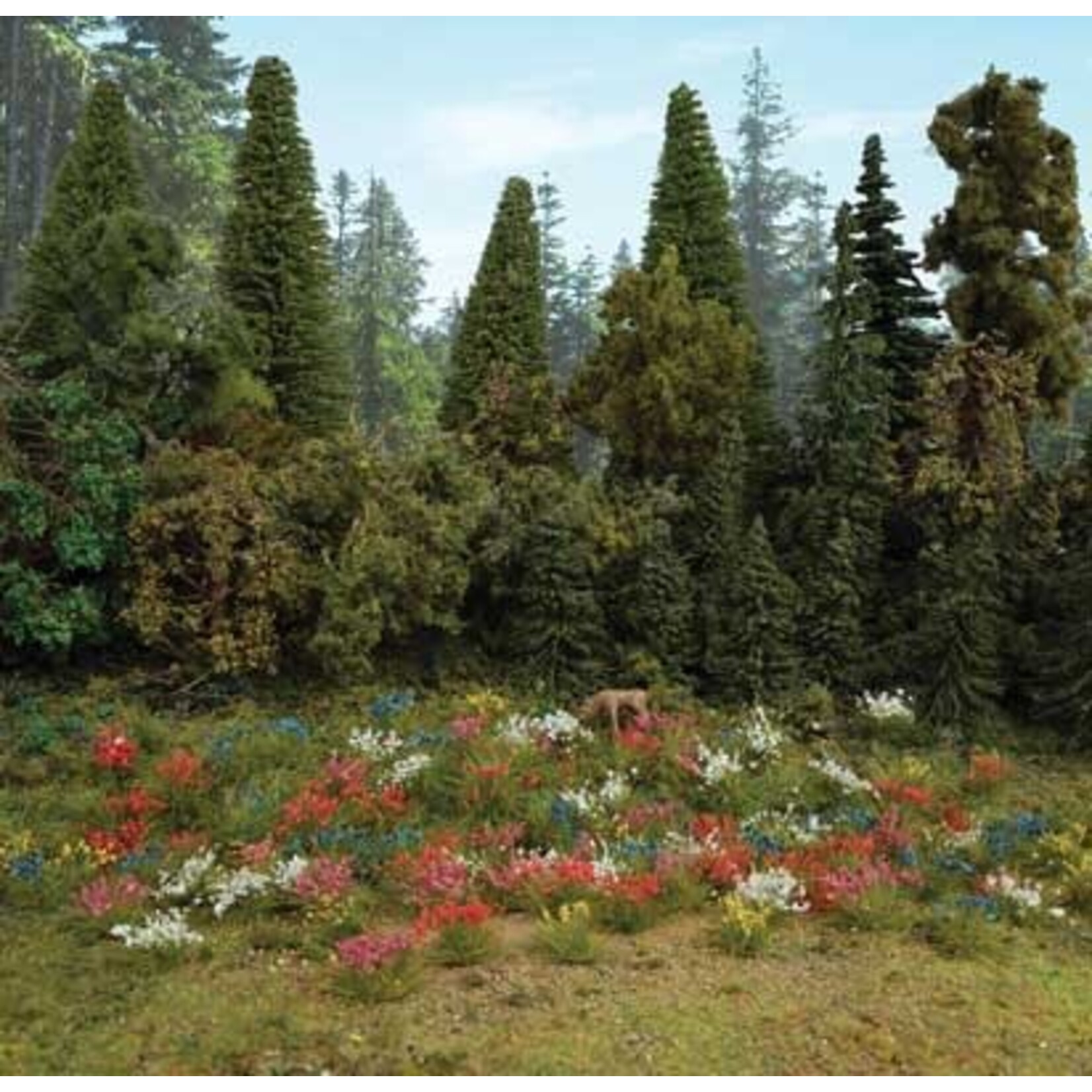 Walthers 9491095 HO Flowers Assorted 250 Piece