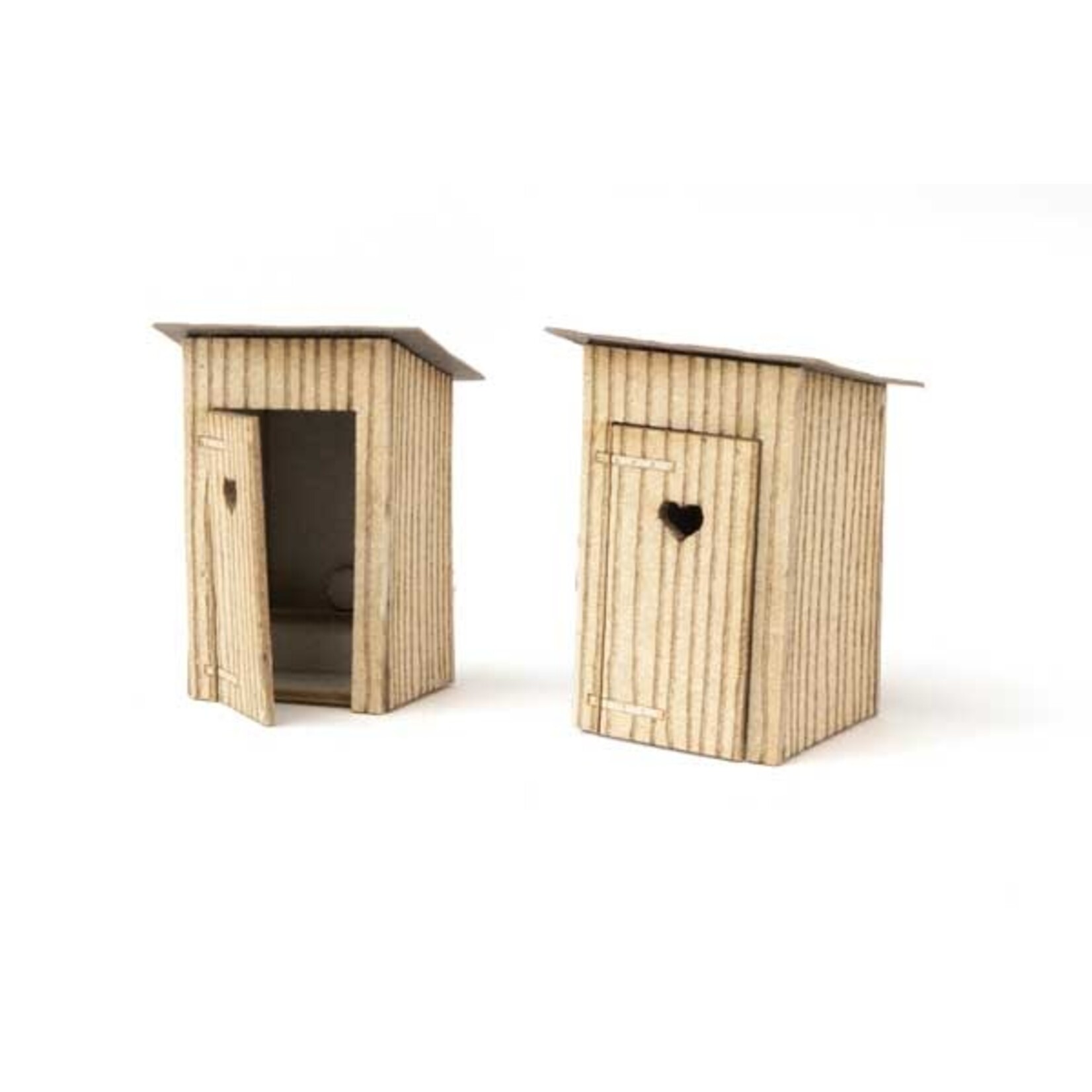 Walthers 9494112 HO Outhouse 2 Piece Kit