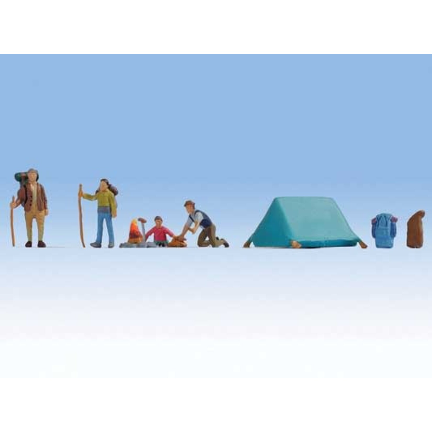 Walthers 9496081 HO Hikers and Campers