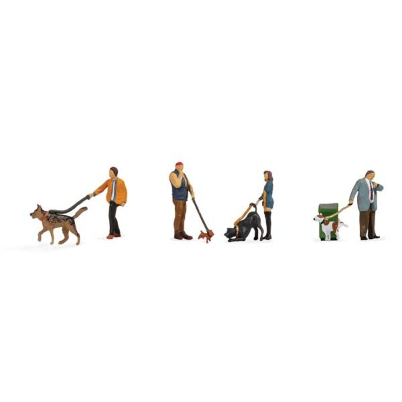 Walthers 9496082 HO People w/Dogs