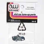 Auto World PSCTJ026 Thunderjet Connect Plate Left 6pk