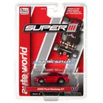 Auto World SC383 Super III 2005 Ford Mustang GT Red