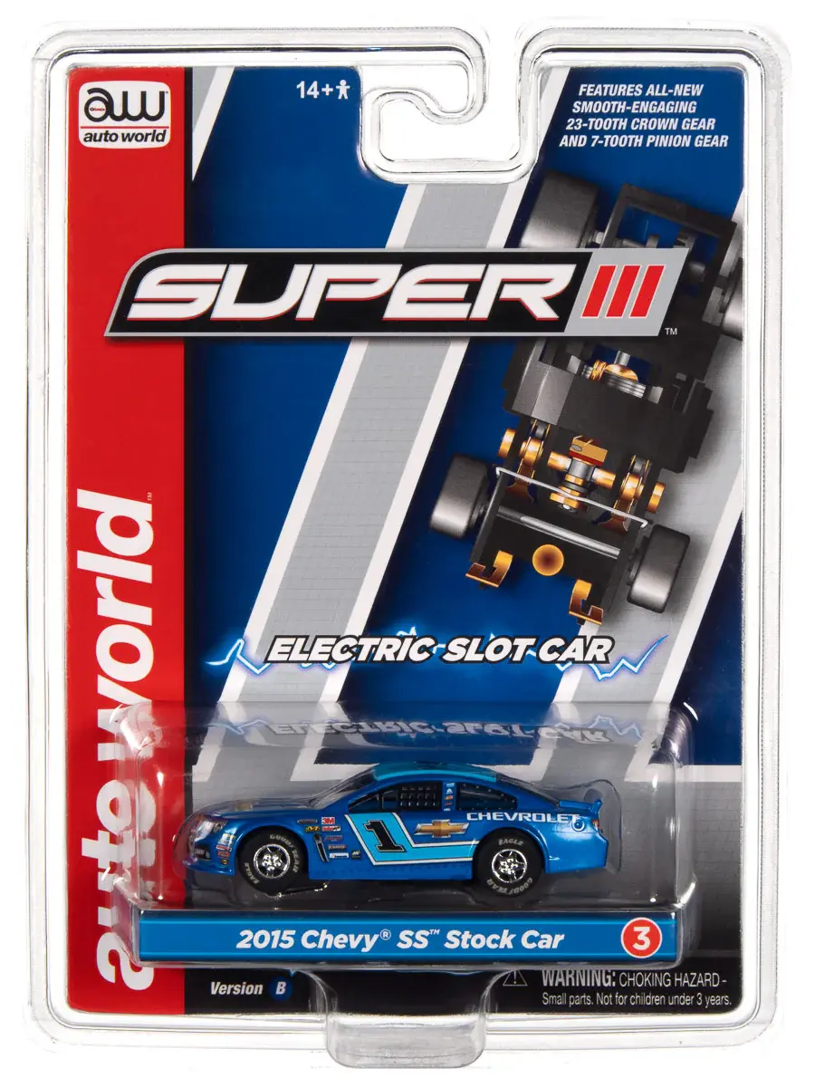 SC383 Super III 2015 Chev SS Stock Car Blue