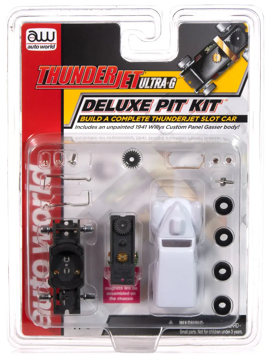 TRX130 Thunderjet Deluxe Pit Kit w/ 1941 Willys Gasser