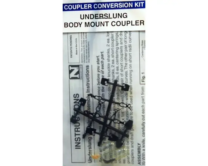 00102050 N Underslung Body Mount Coupler Conversion Kit