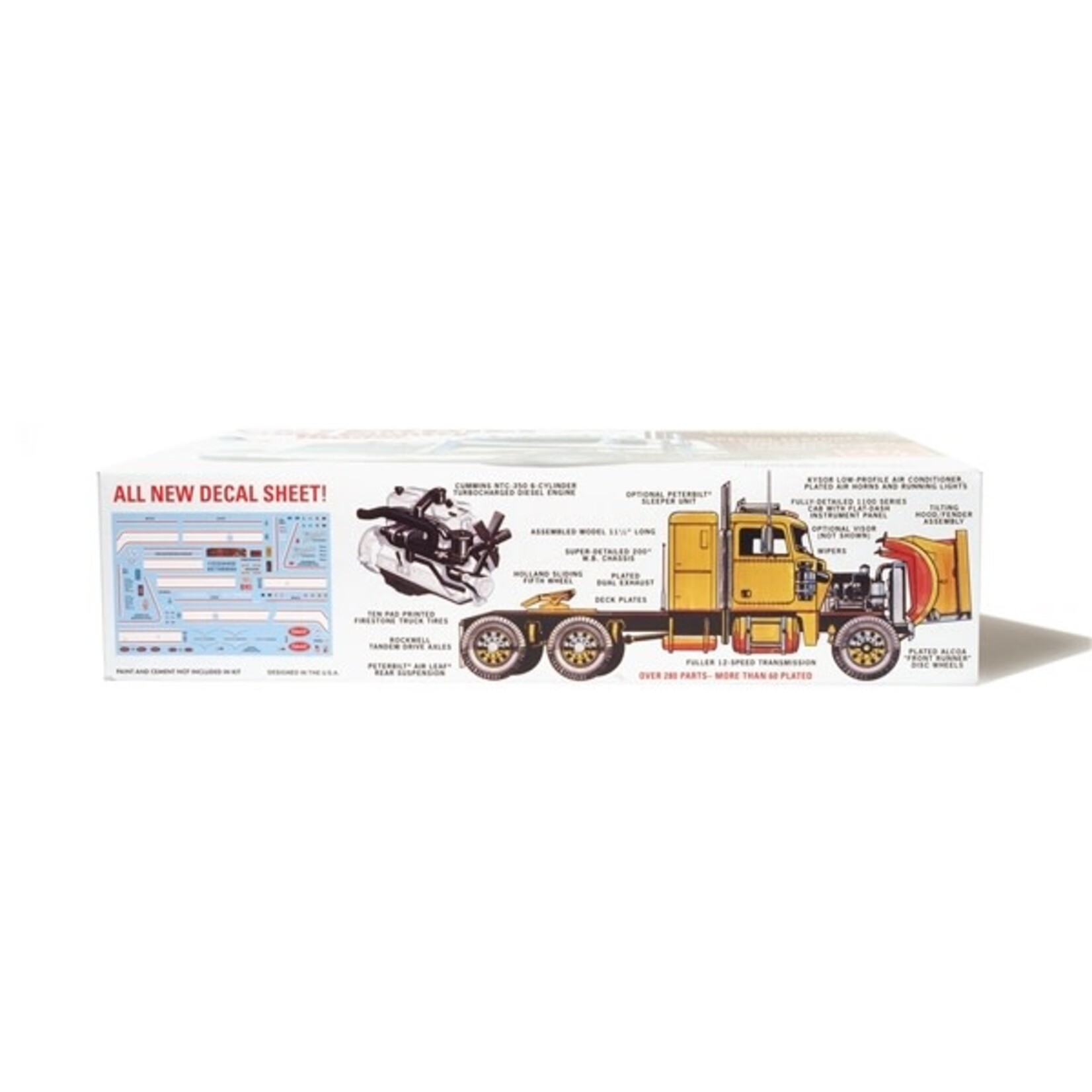AMT 1477 Peterbilt 359 Cross Country Hauler