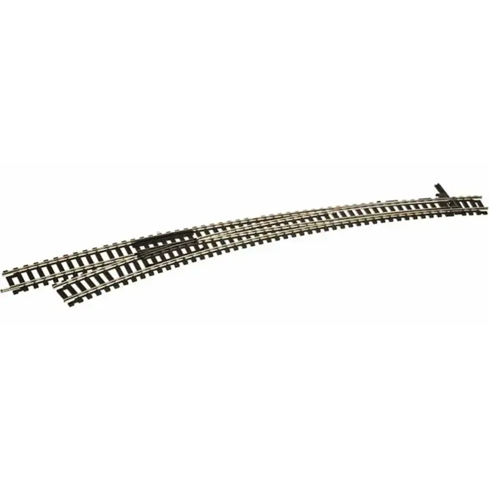 Atlas 287 HO Code 100 Curved Turnout - Left