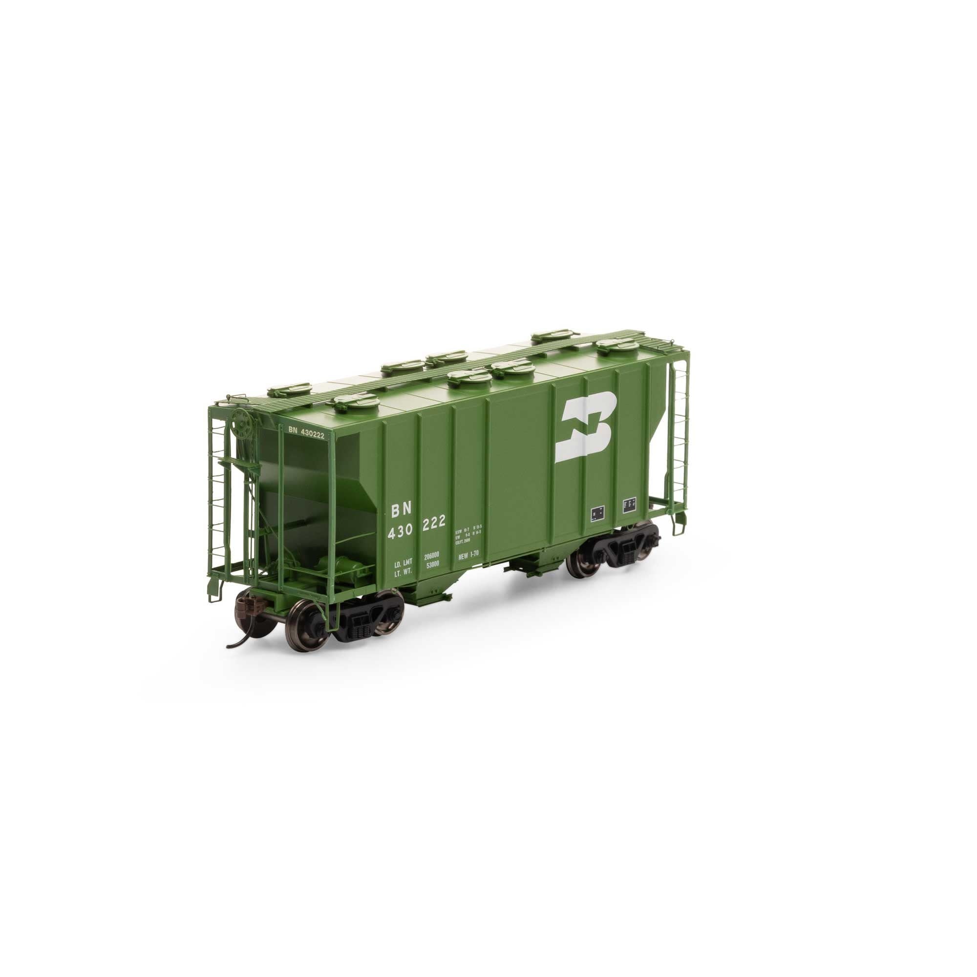 63806 HO PS-2 2600 Covered Hopper BN 430222