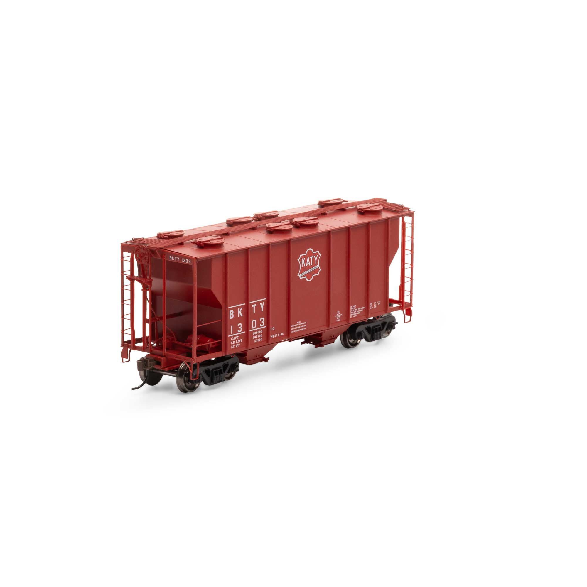 63818 HO PS-2 2600 Covered Hopper MKT 1303
