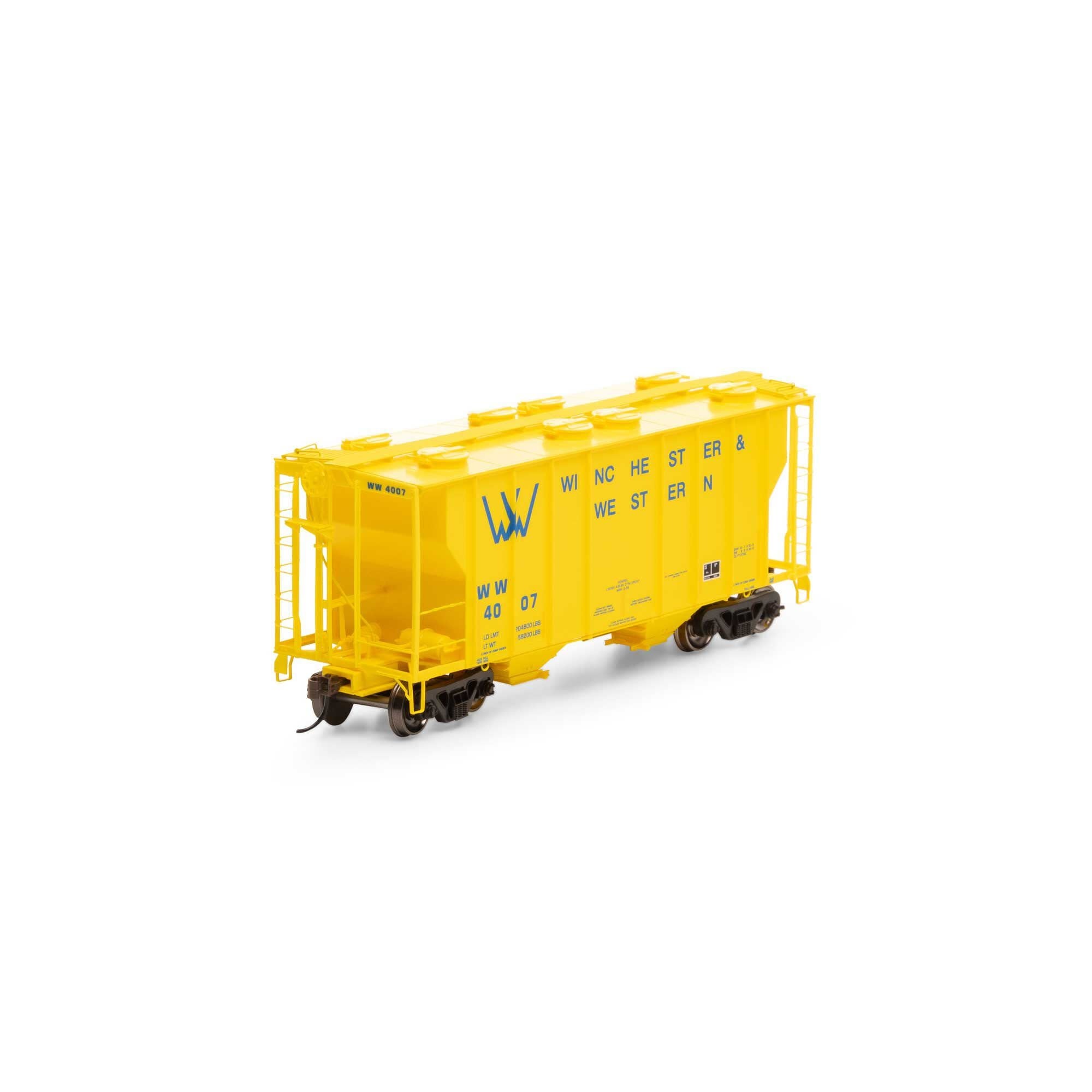 63822 HO PS-2 2600 Covered Hopper WW 4007