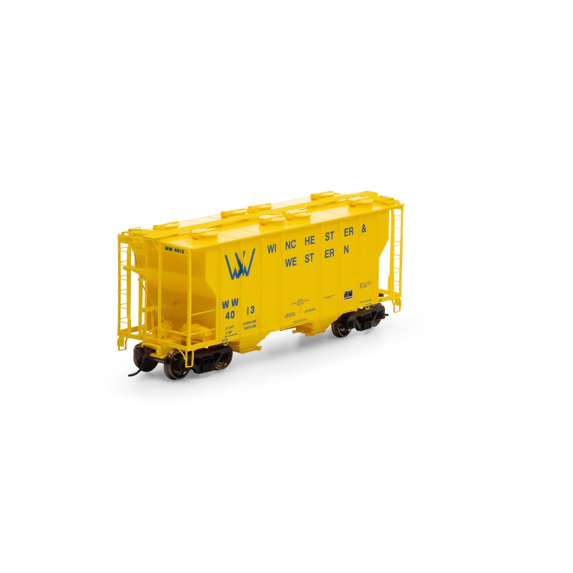 63823 HO PS-2 2600 Covered Hopper WW 4013