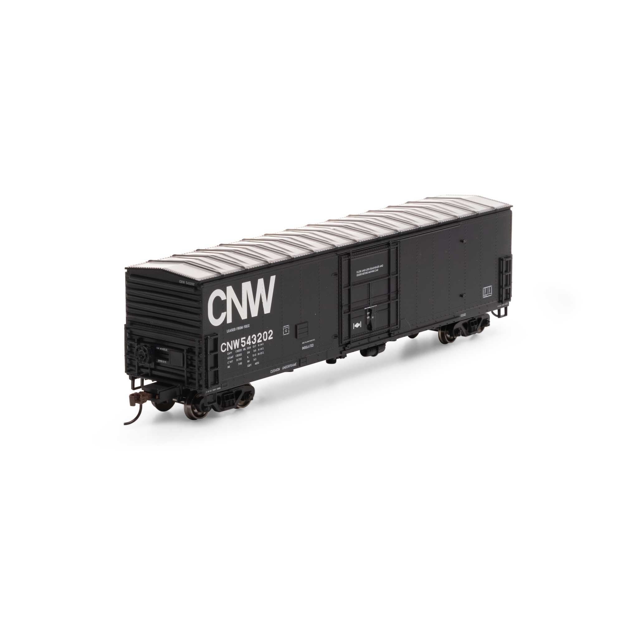 70748 HO 50' Superior Plug Box C&NW 543202