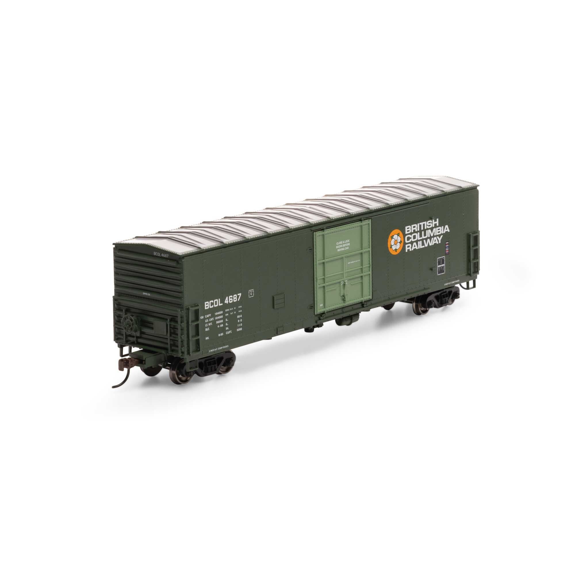 71060 HO 50' Superior Plug Box BCOL 4687