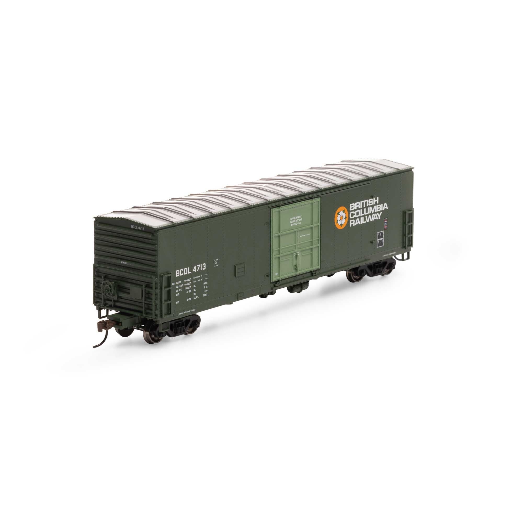 71061 HO 50' Superior Plug Box BCOL 4713