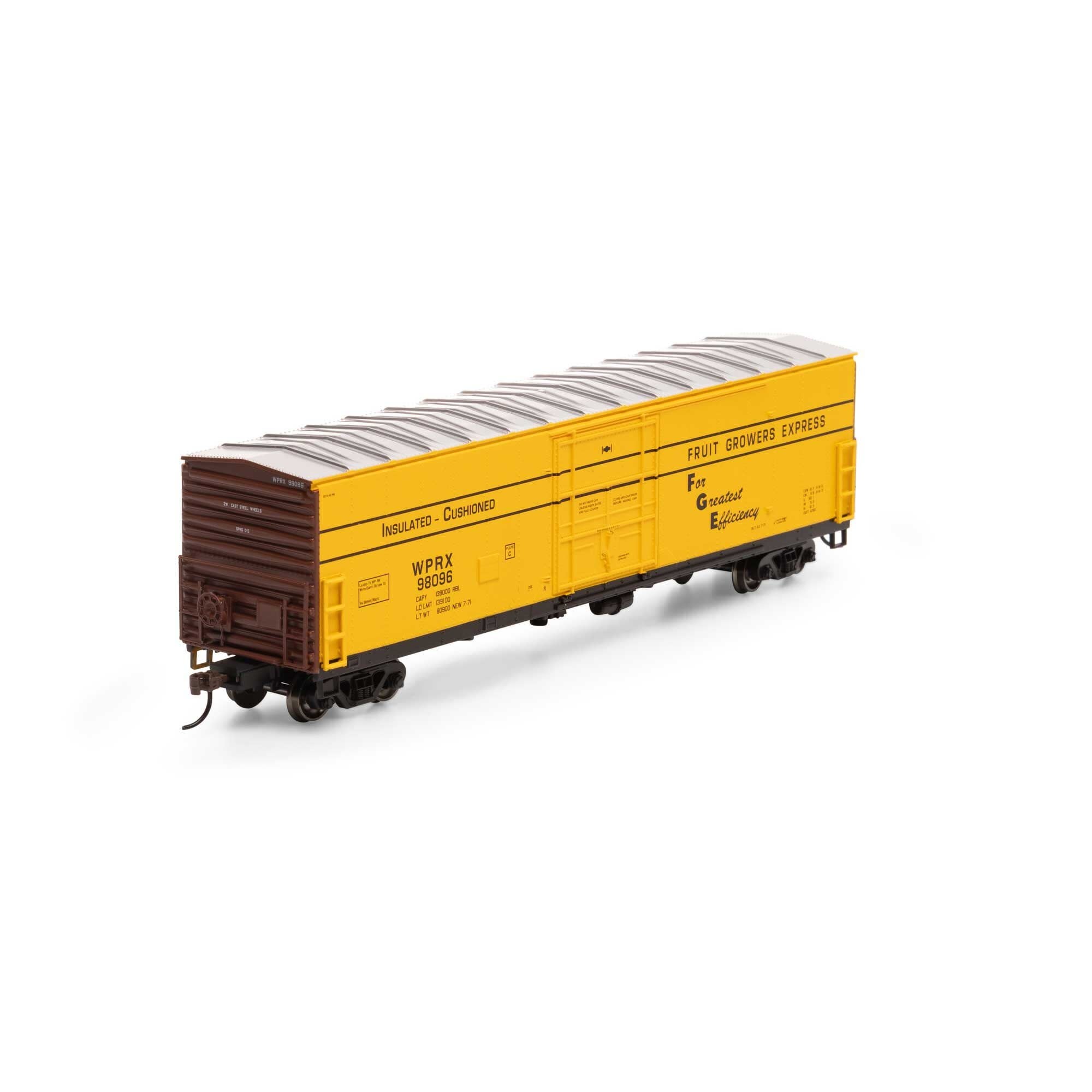 71064 HO 50' Superior Plug Box WPRX 98096
