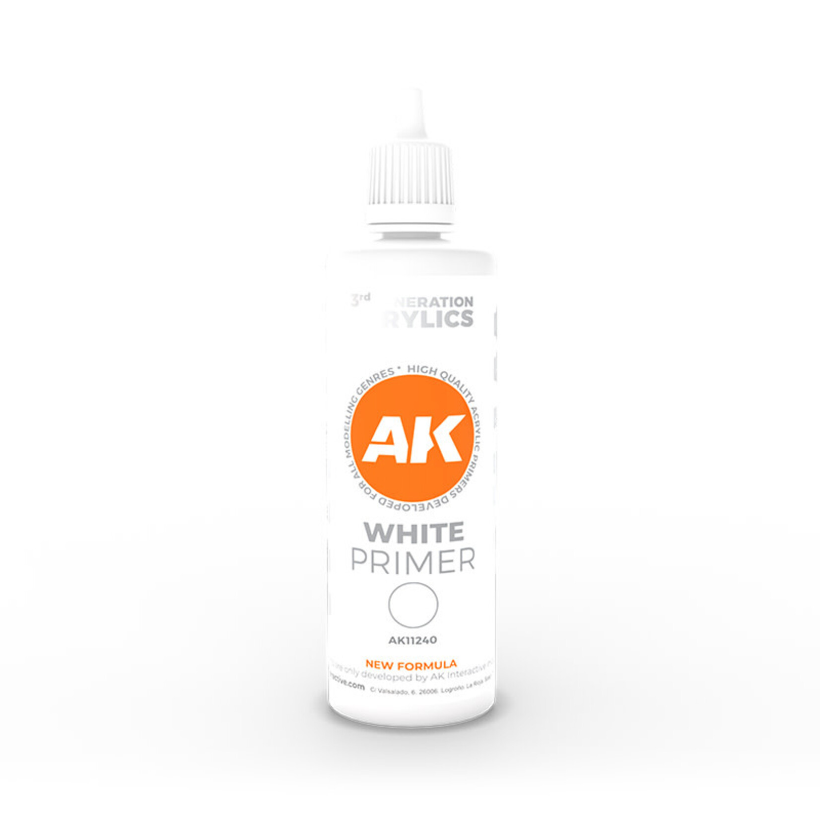 AK Interactive 11240 3G White Primer 100ml