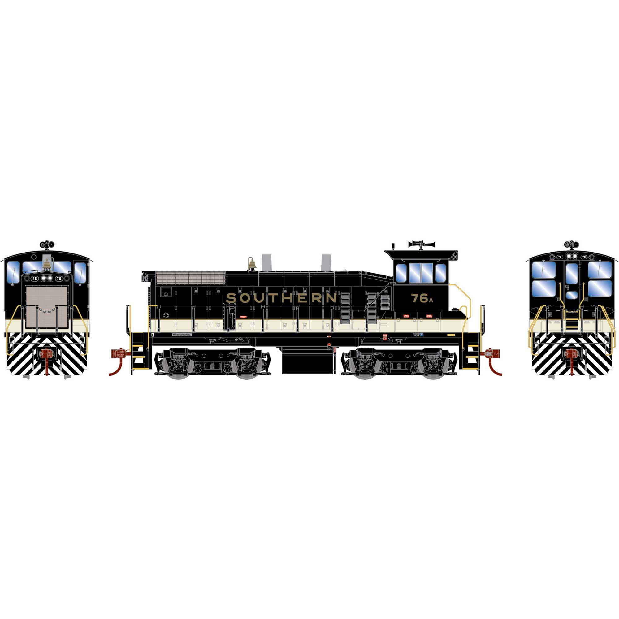 29674 HO SW1500 Southern #76A