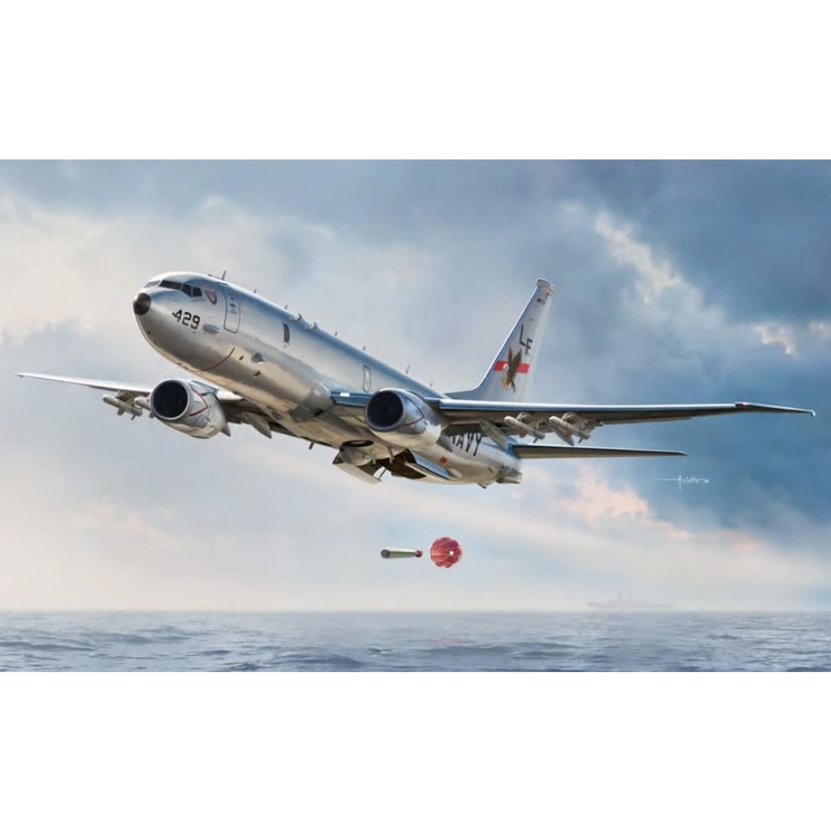 Academy 12635 1/144 P8A Poseidon USN Maritime Patrol Aircraft