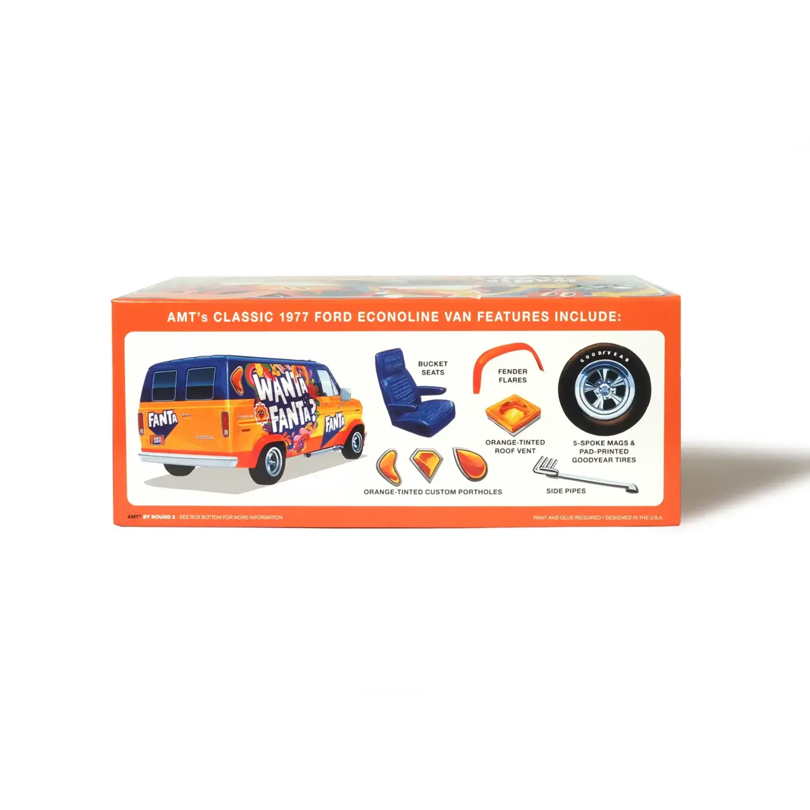 AMT 1471 1/25 Fanta 1977 Ford Custom Van