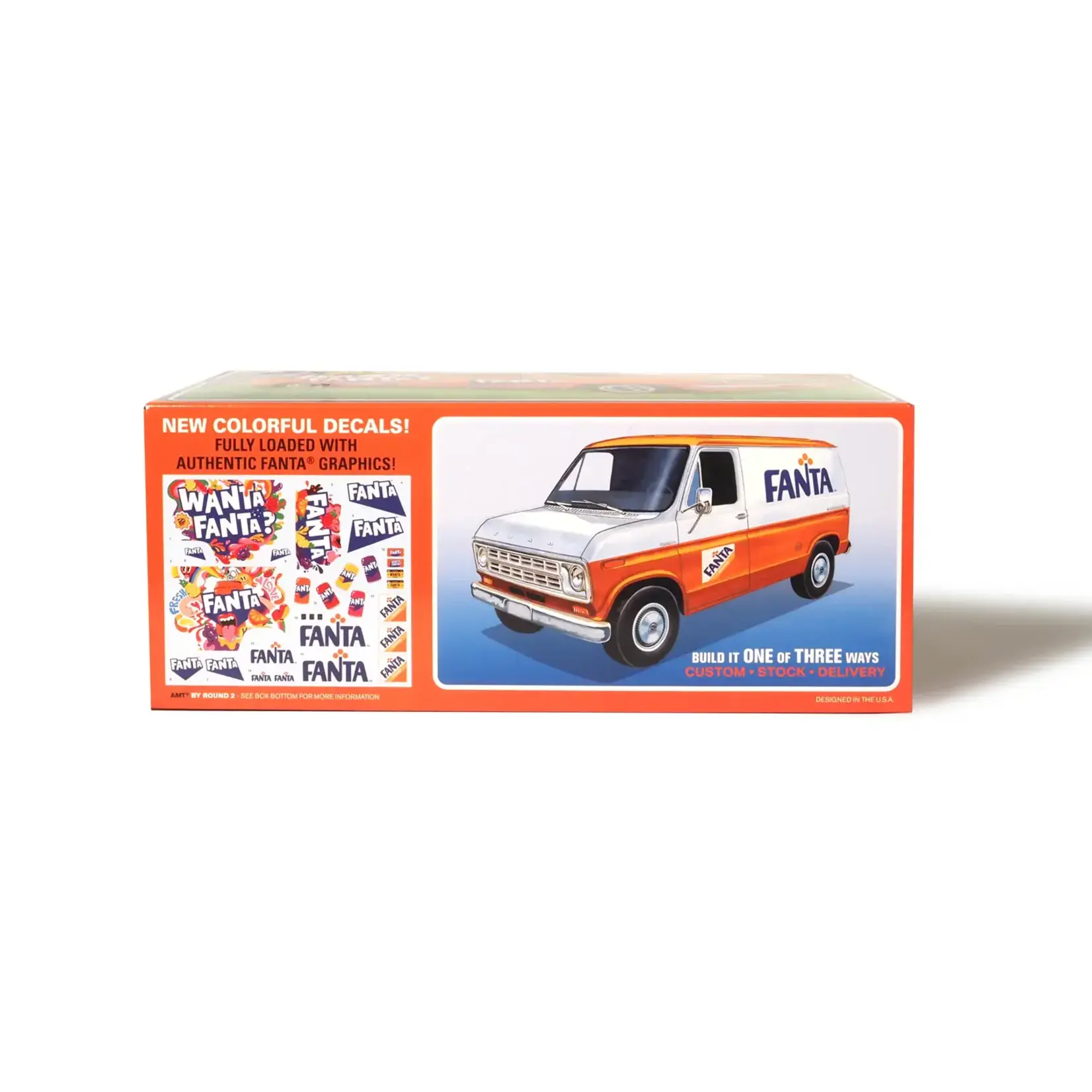 AMT 1471 1/25 Fanta 1977 Ford Custom Van