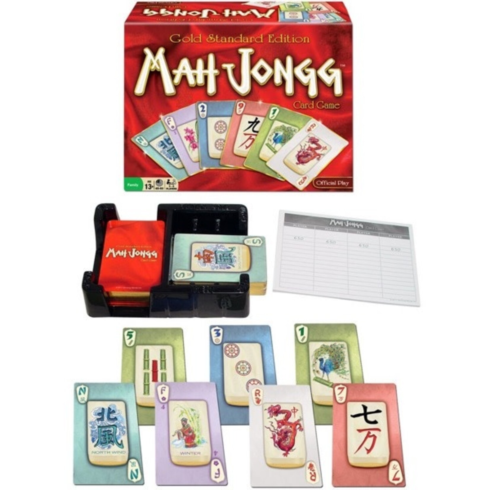 Continuum Games 1610 Mah Jongg Custom Designed Card Game
