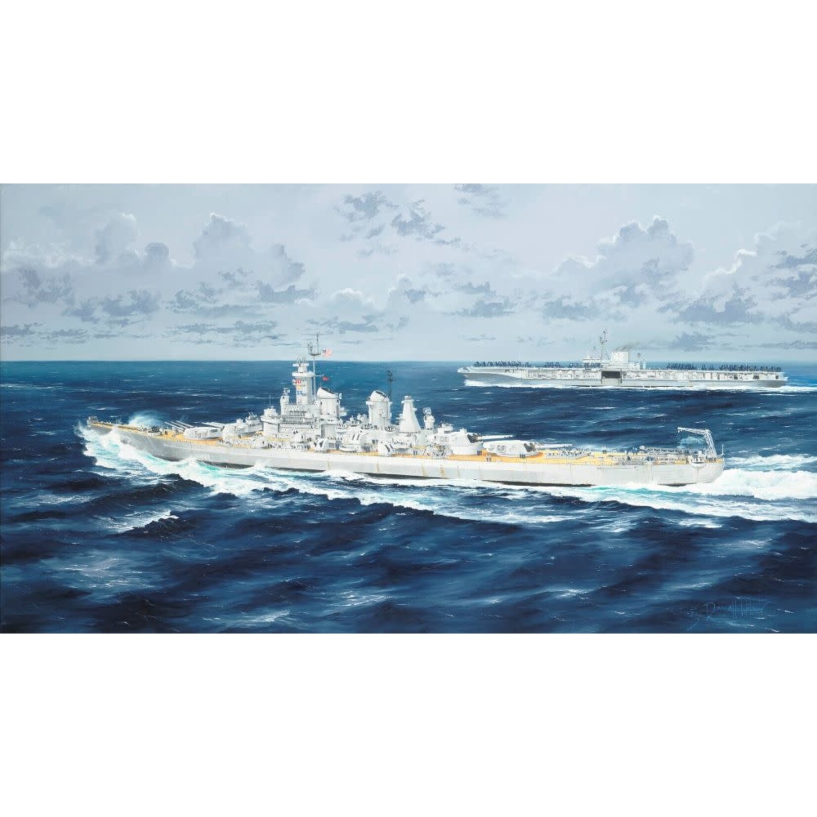 Trumpeter 5372 1/350 USS Montana BB67 Battleship