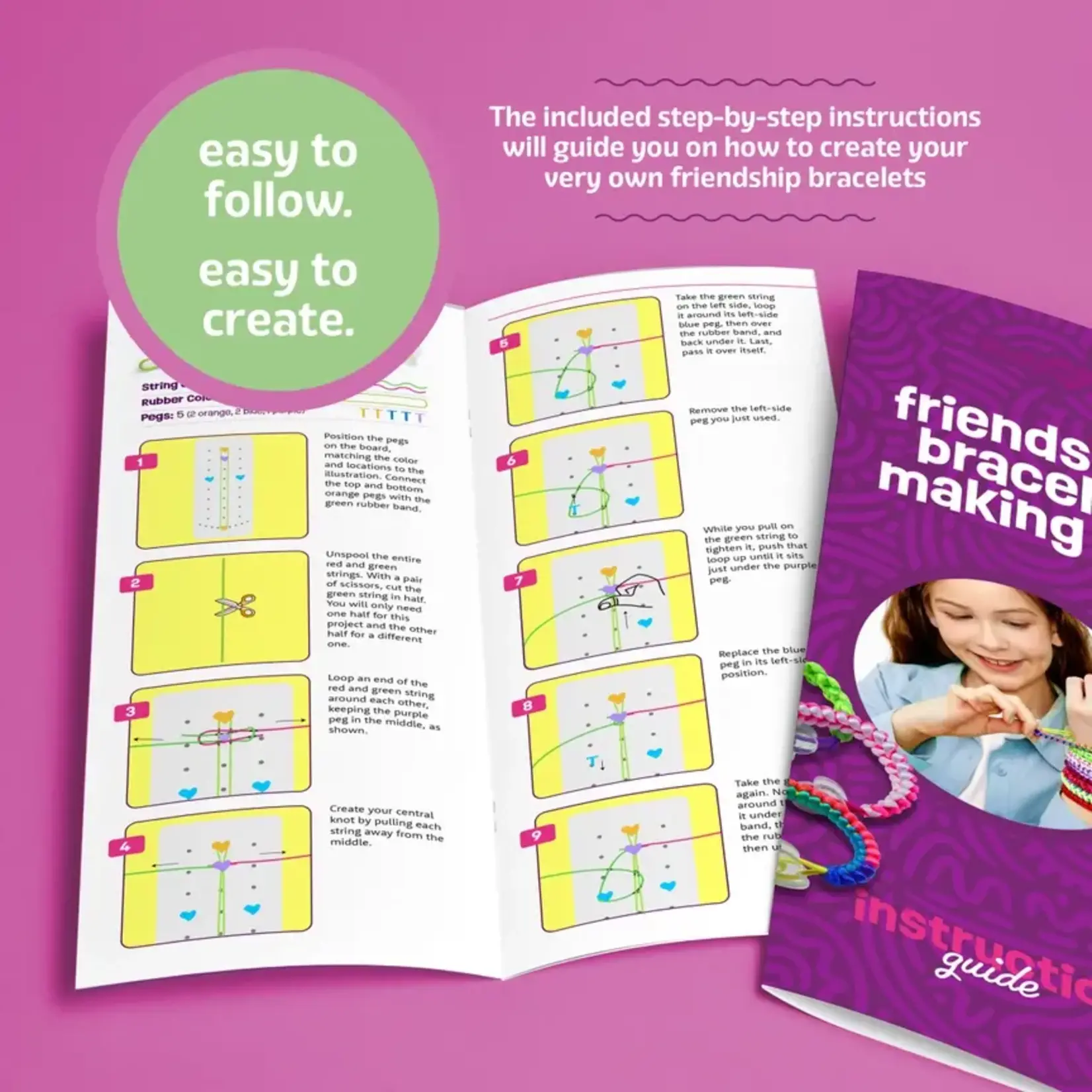 Dan&Darci Pretty Me Friendship Bracelet Making Kit