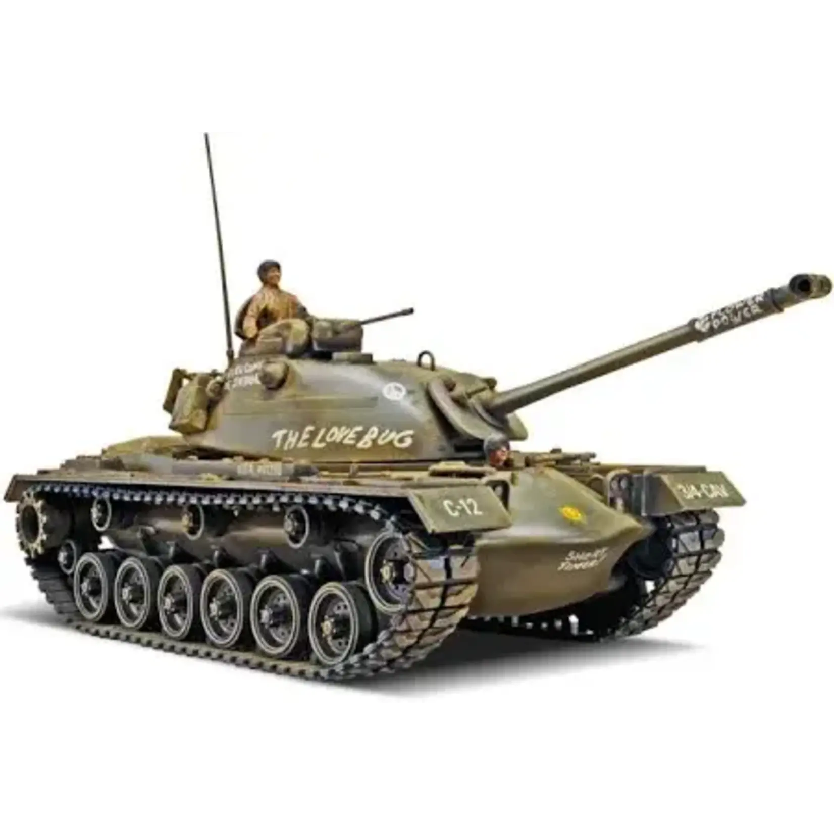 Monogram 857853 M48A2 Patton Tank Plastic Model Kit