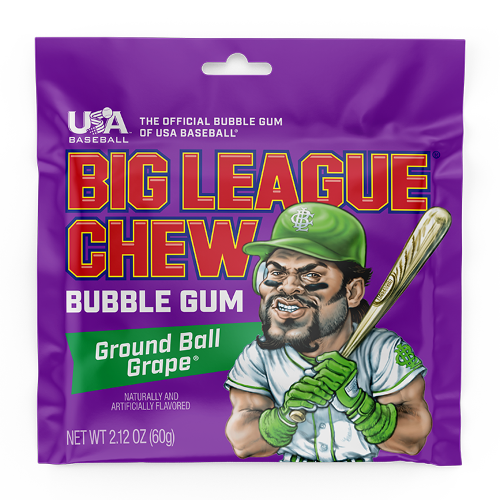 Candy Big League Chew Ground Ball Grape