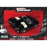 Revell 854477 1/24 Dom's Plymouth GTX 2n1