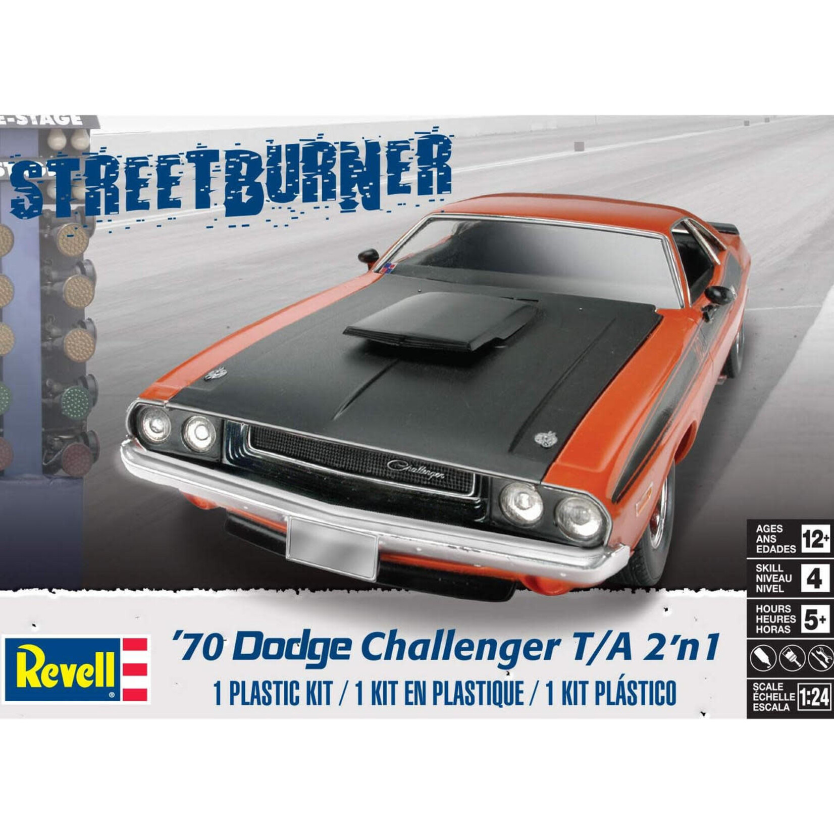 Revell 852596 1/24 1970 Dodge Challenger 2n1