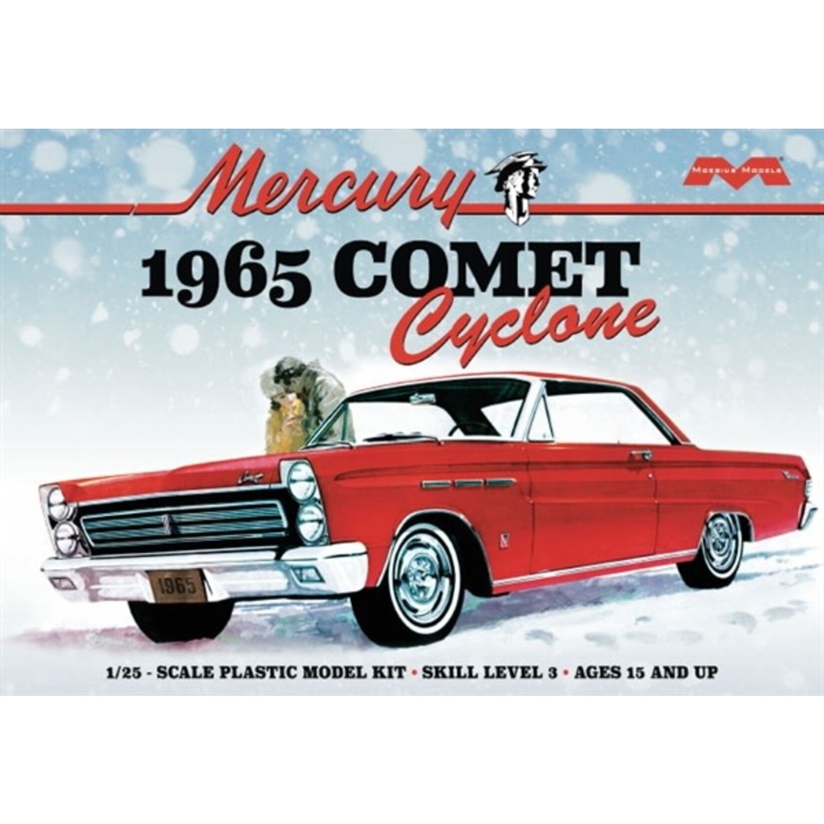 Moebius 1210 1/25 1965 Mercury Comet Cyclone