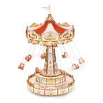 Hands Craft Swing Ride Electro-Mechanical Wooden Puzzle