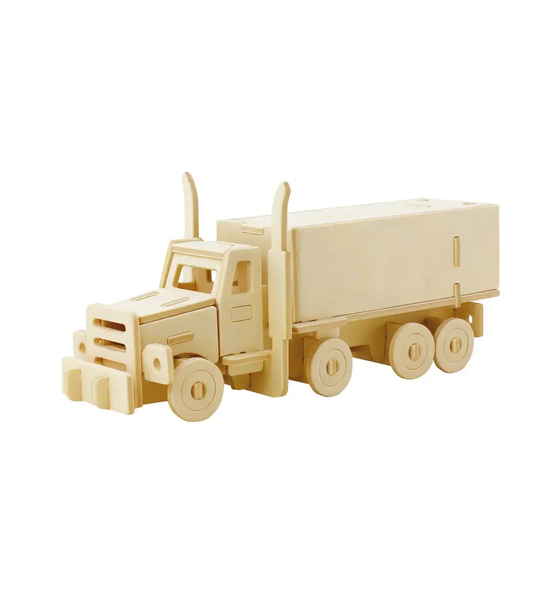 3D Wooden Puzzle: Truck