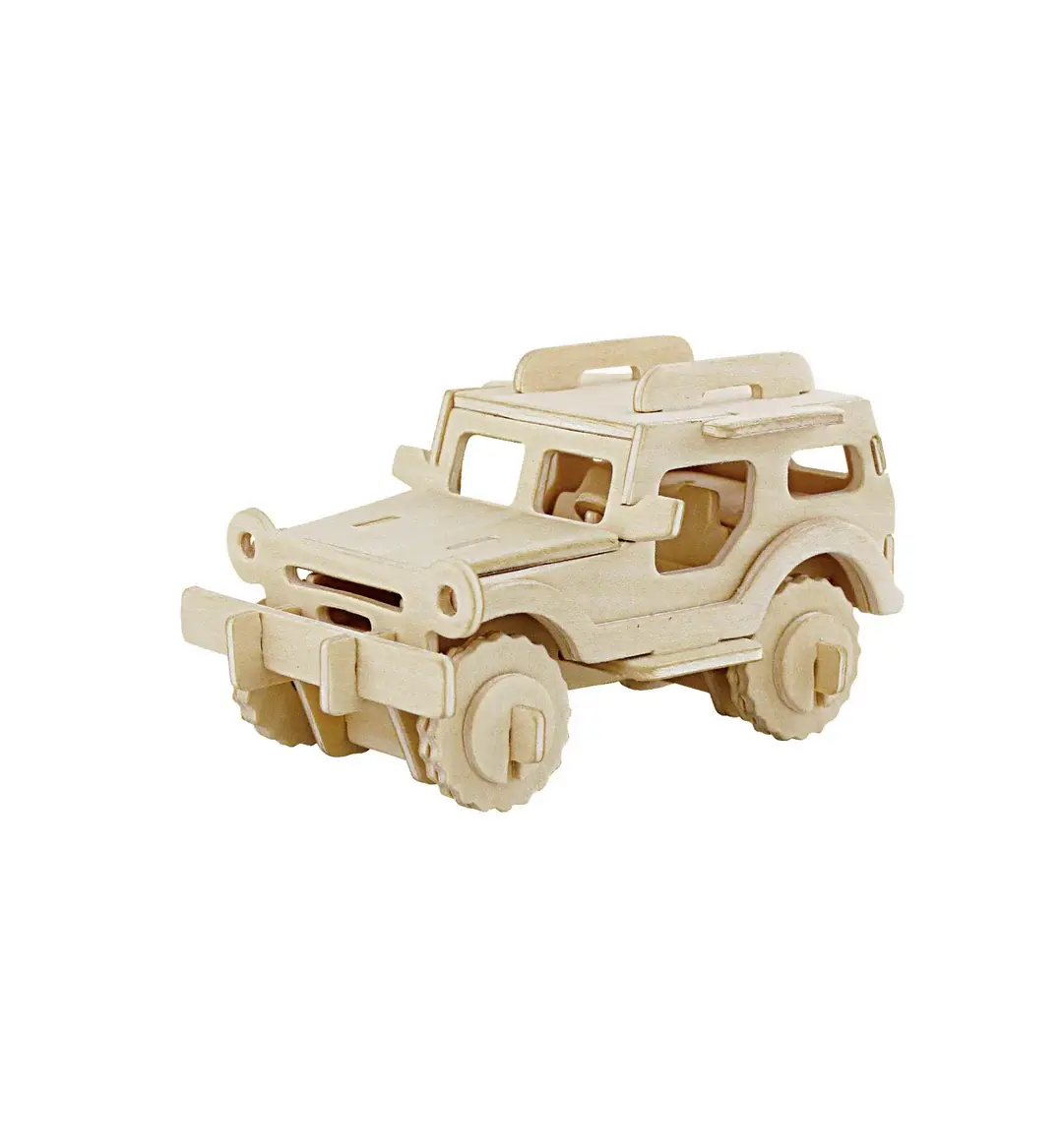 3D Wooden Puzzle: SUV