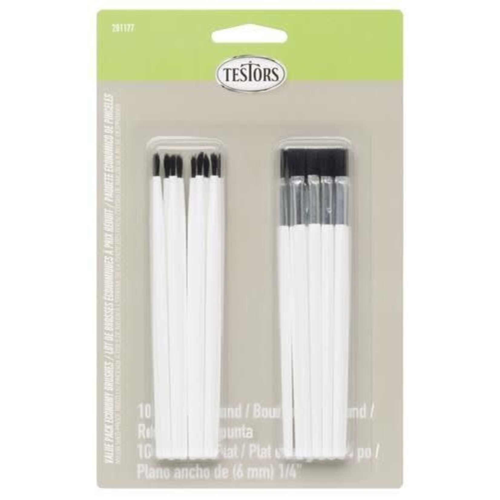 Testors 281177 20 Piece Assorted Brush Set