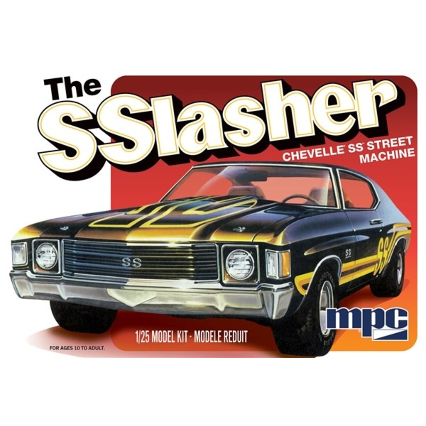 MPC 1014 1/25 1972 Chevelle SS454 Street Machine The Slasher
