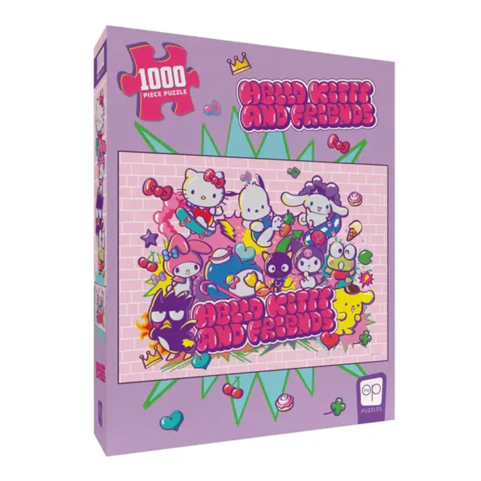 USAopoly Hello Kitty & Friends Tokyo Skate 1000 Piece Puzzle