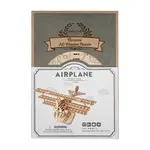 Hands Craft 3D Laser Cut Wooden Puzzle: Airplane