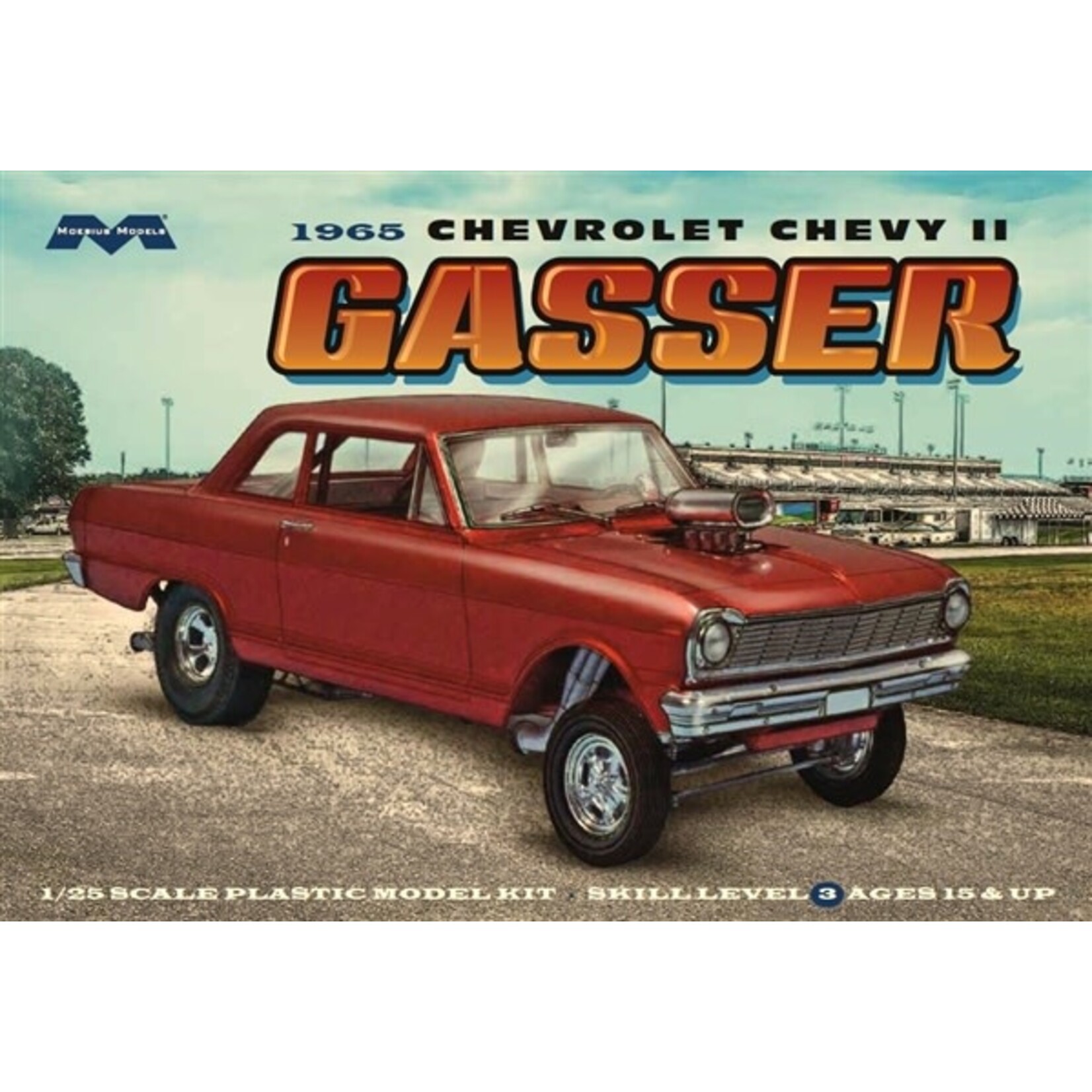 Moebius 2324 1965 Chevy II Gasser