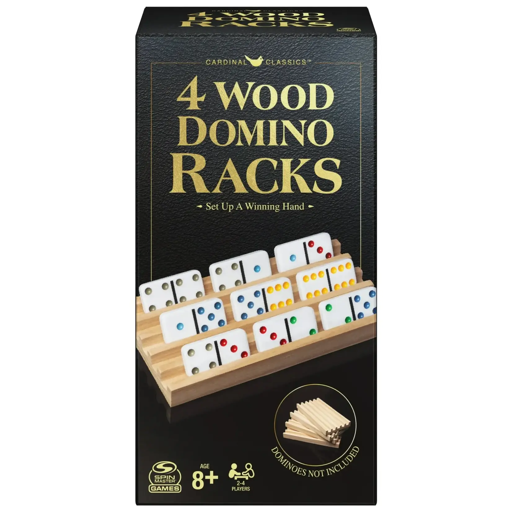 Legacy Wood Domino Racks, Set of 4