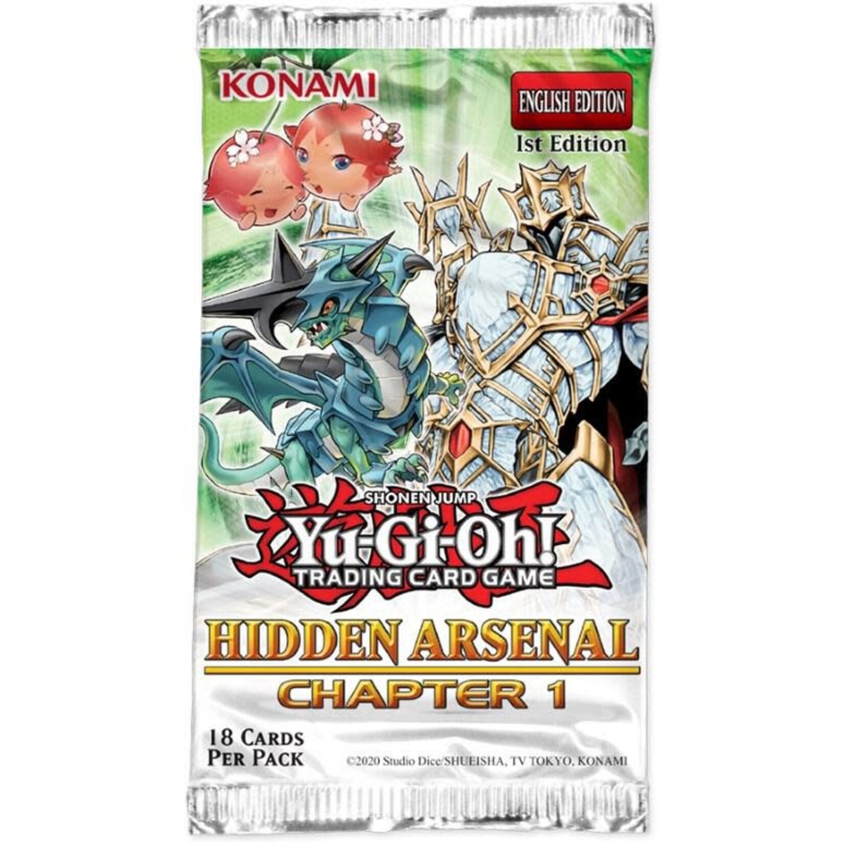 KONOMI Yu-Gi-Oh! Hidden Arsenal Pack (1) Pack