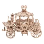Hands Craft 3D Laser Cut Wooden Puzzle: Pumpkin Carriage