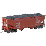 Kadee 7258 HO 50 Ton 2 Bay Open Hopper Milwaukee 96053