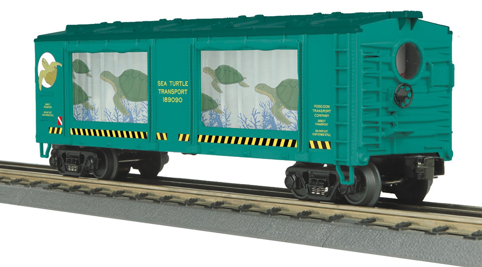 3079695 O Sea Turtles Operating Aquarium Car