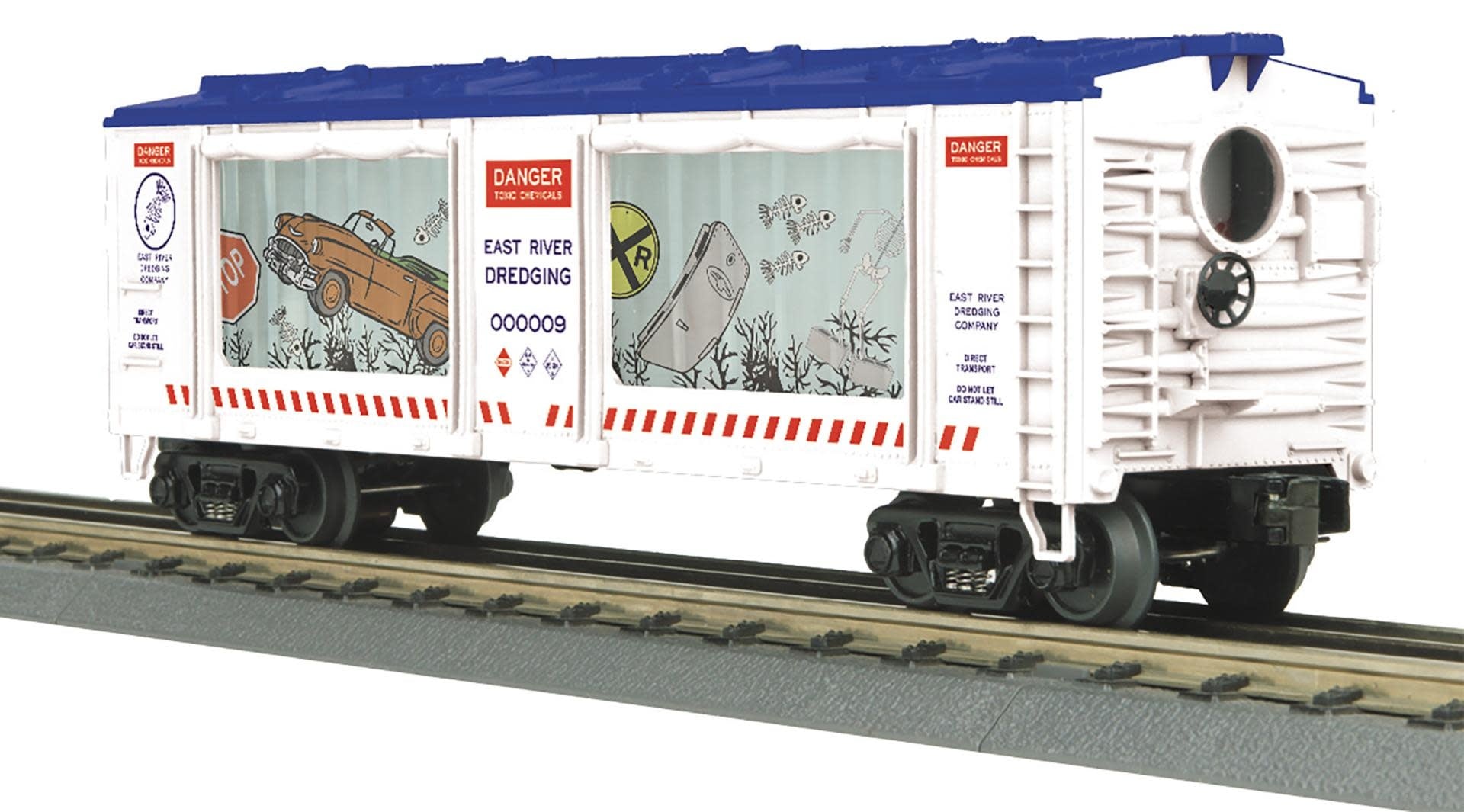3079693 O East River Dredging Operating Aquarium Car