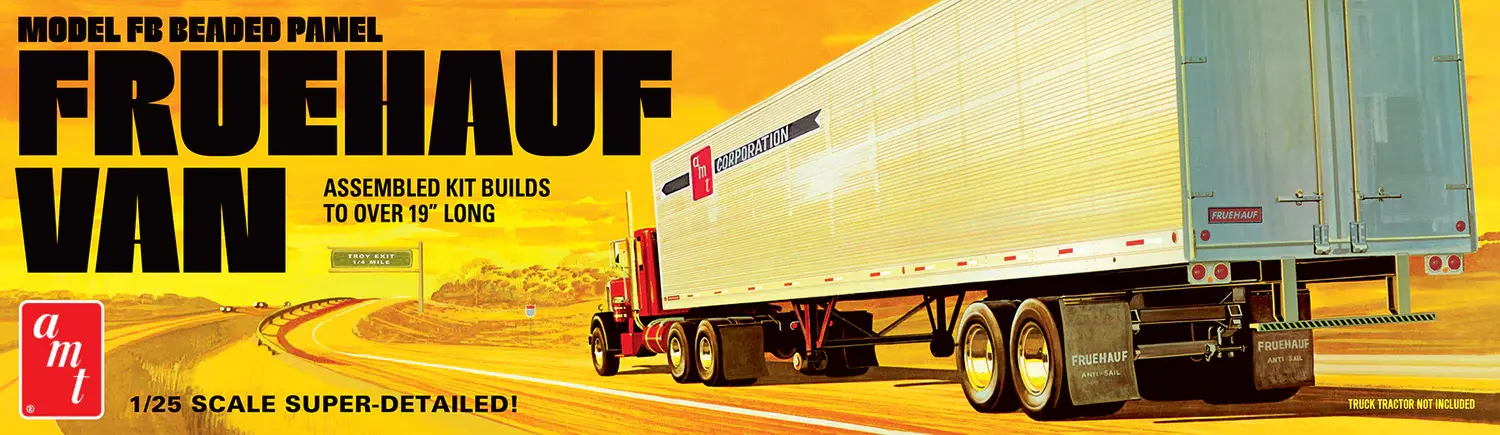 1478 Fruehauf 40' Beaded Van Trailer